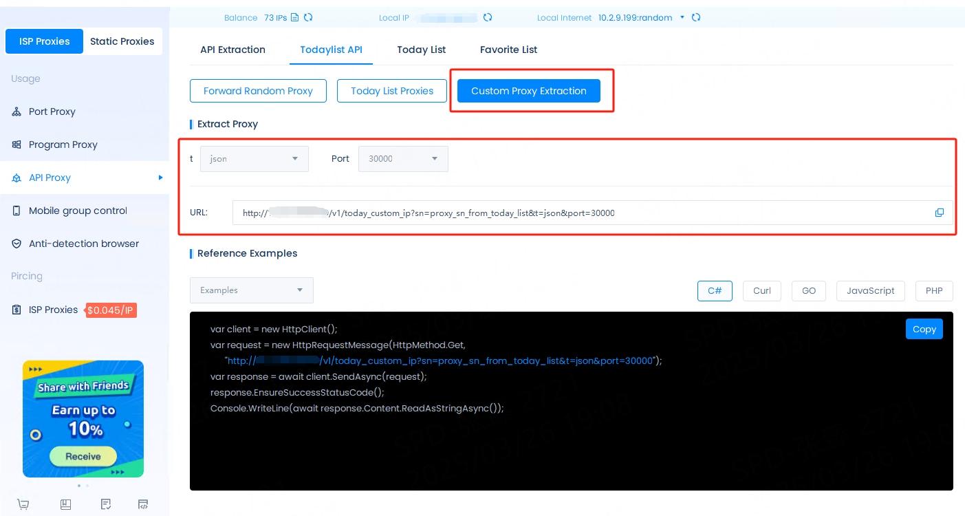 Thực thi API tùy chỉnh