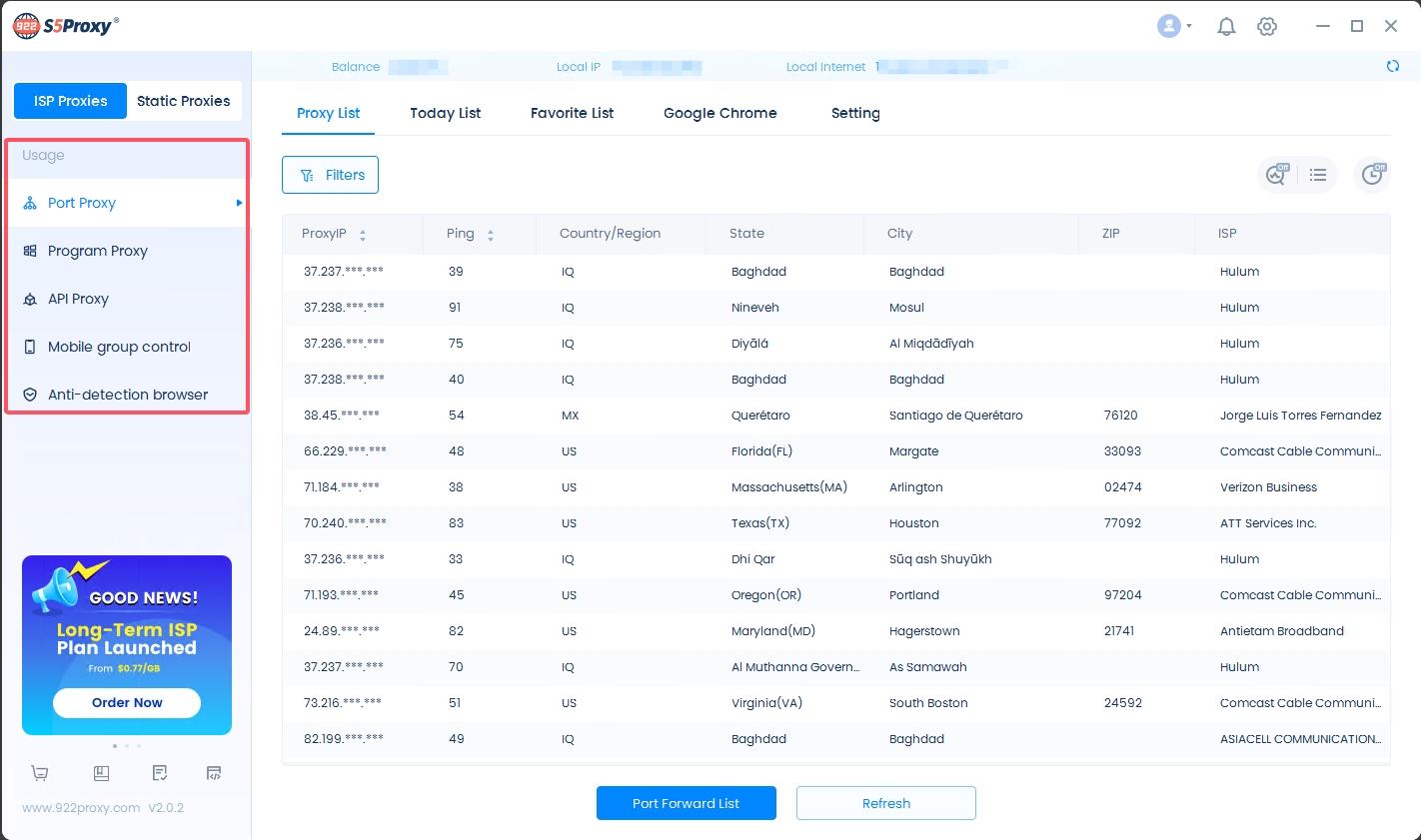Giao diện phần mềm